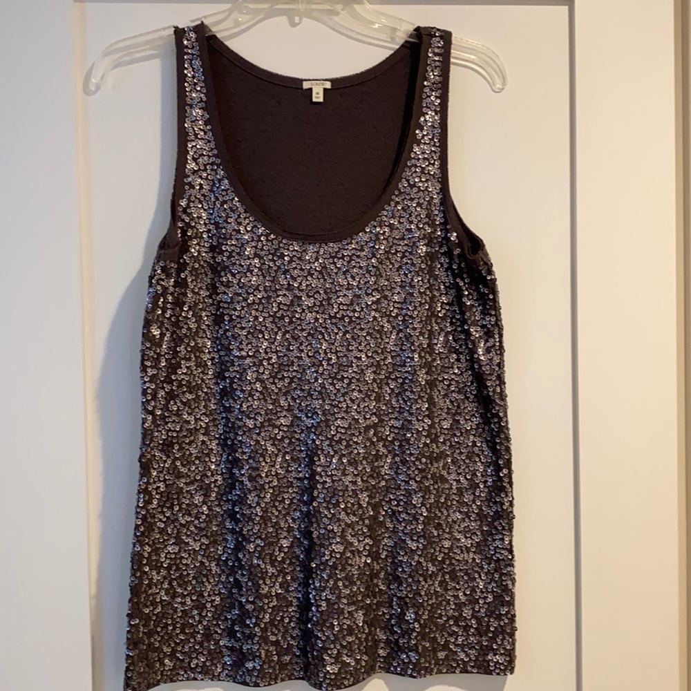 J.Crew Vintage Sequin Top